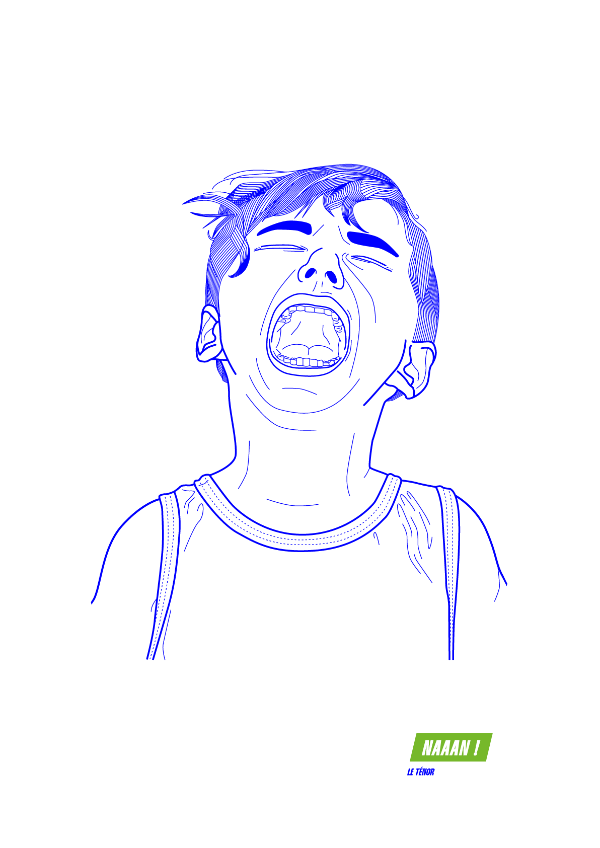 illustration enfant qui cri