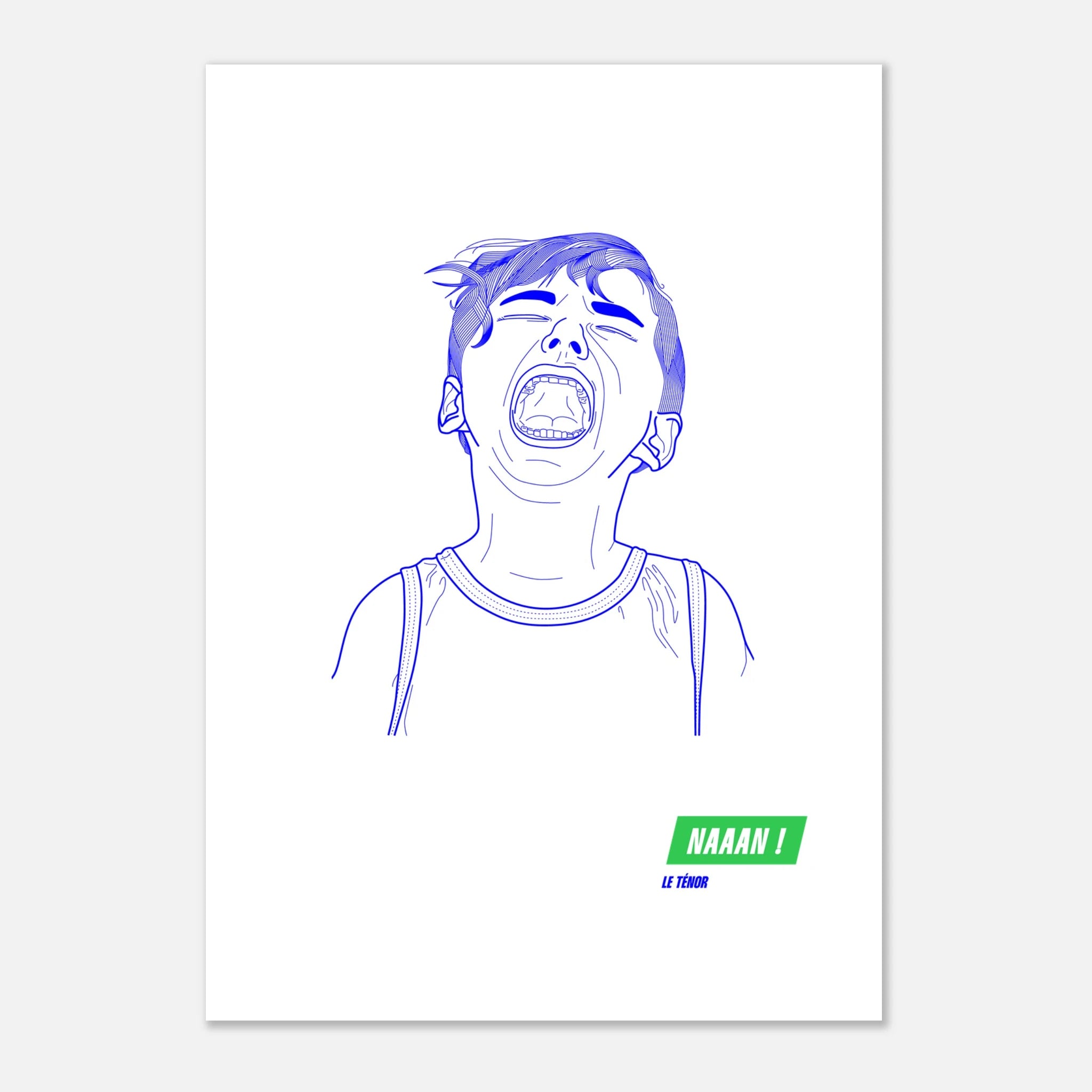 Poster art - illustration Ténor