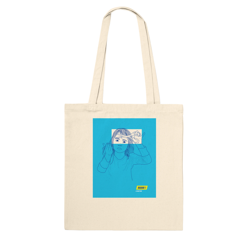 tot bag coton bio illustration imprimé