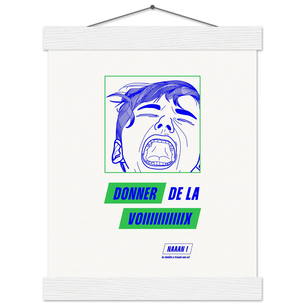 affiche impression art le cri