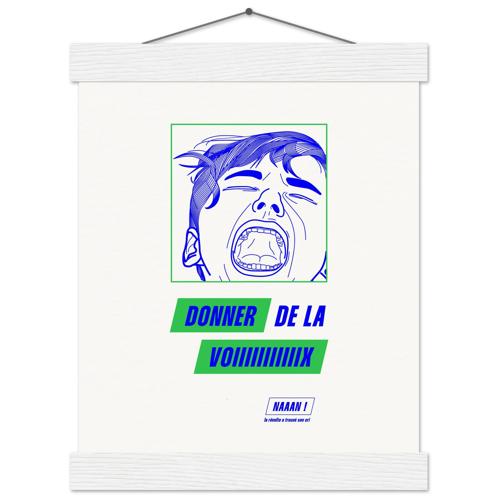 affiche impression art le cri