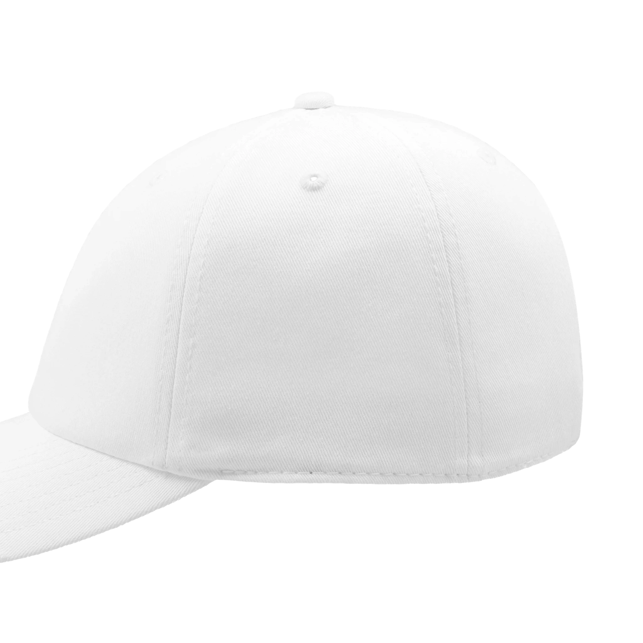 casquette coton blanche logo broderie