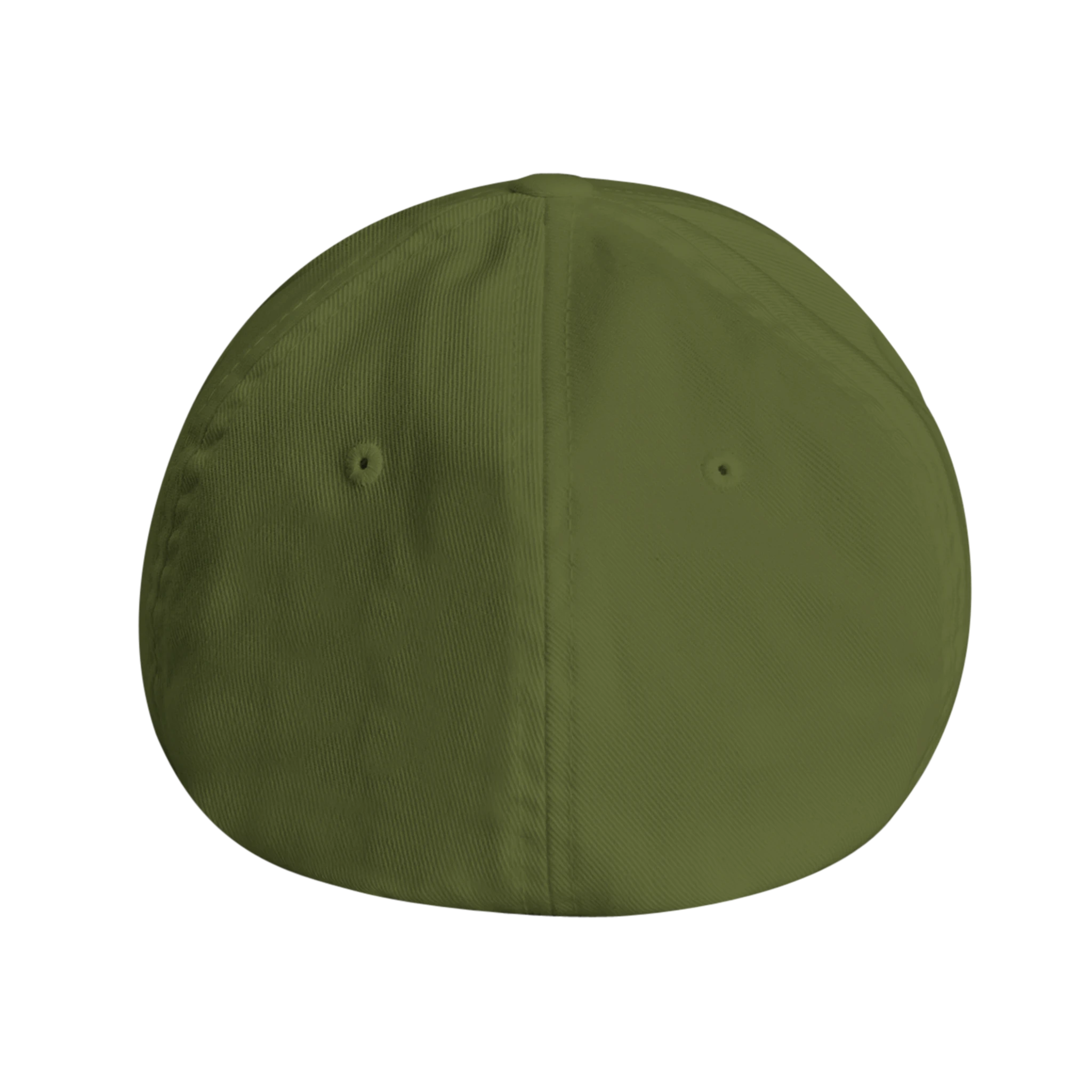 casquette verte logo broderie fermeture arrière