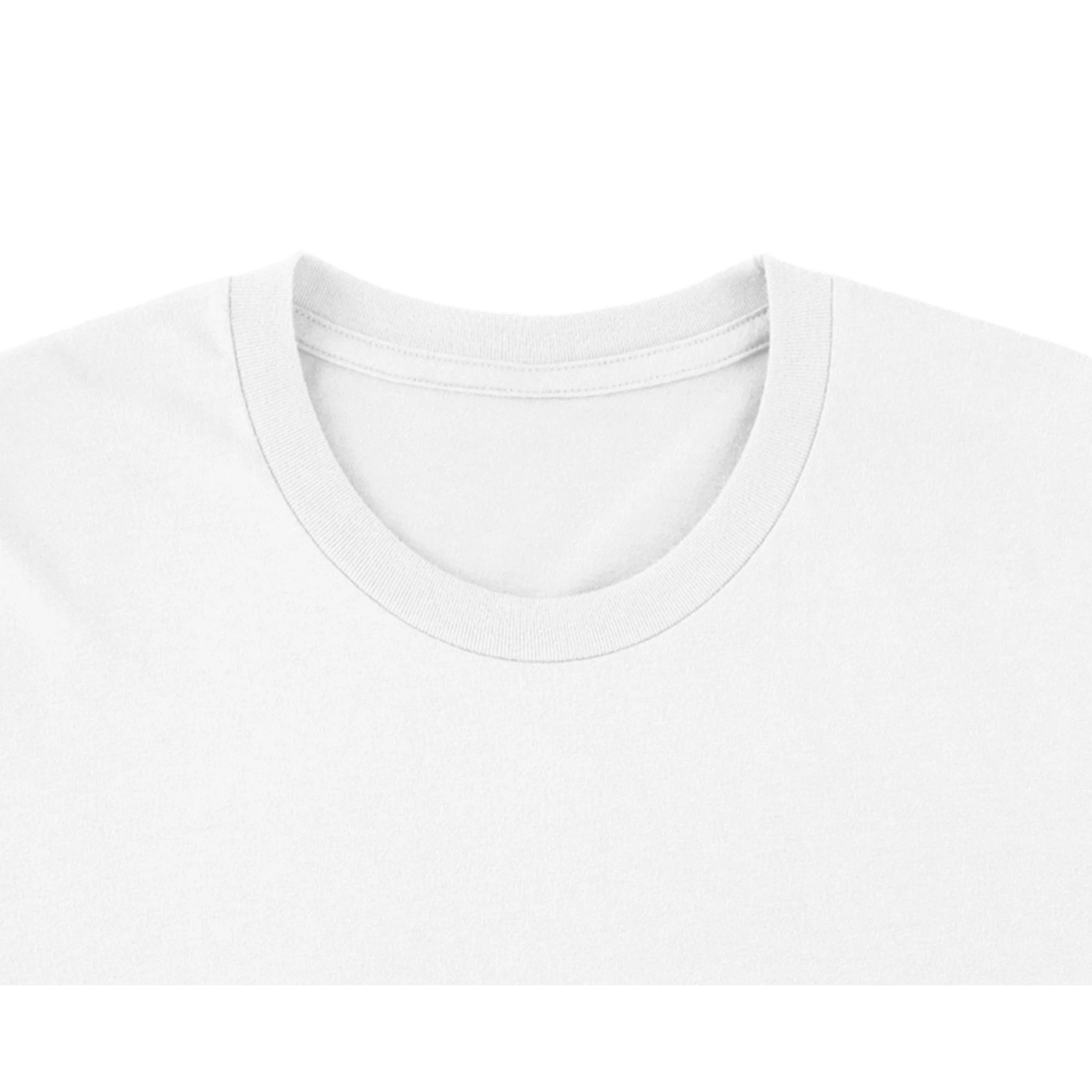 tee-shirt blanc-detail col