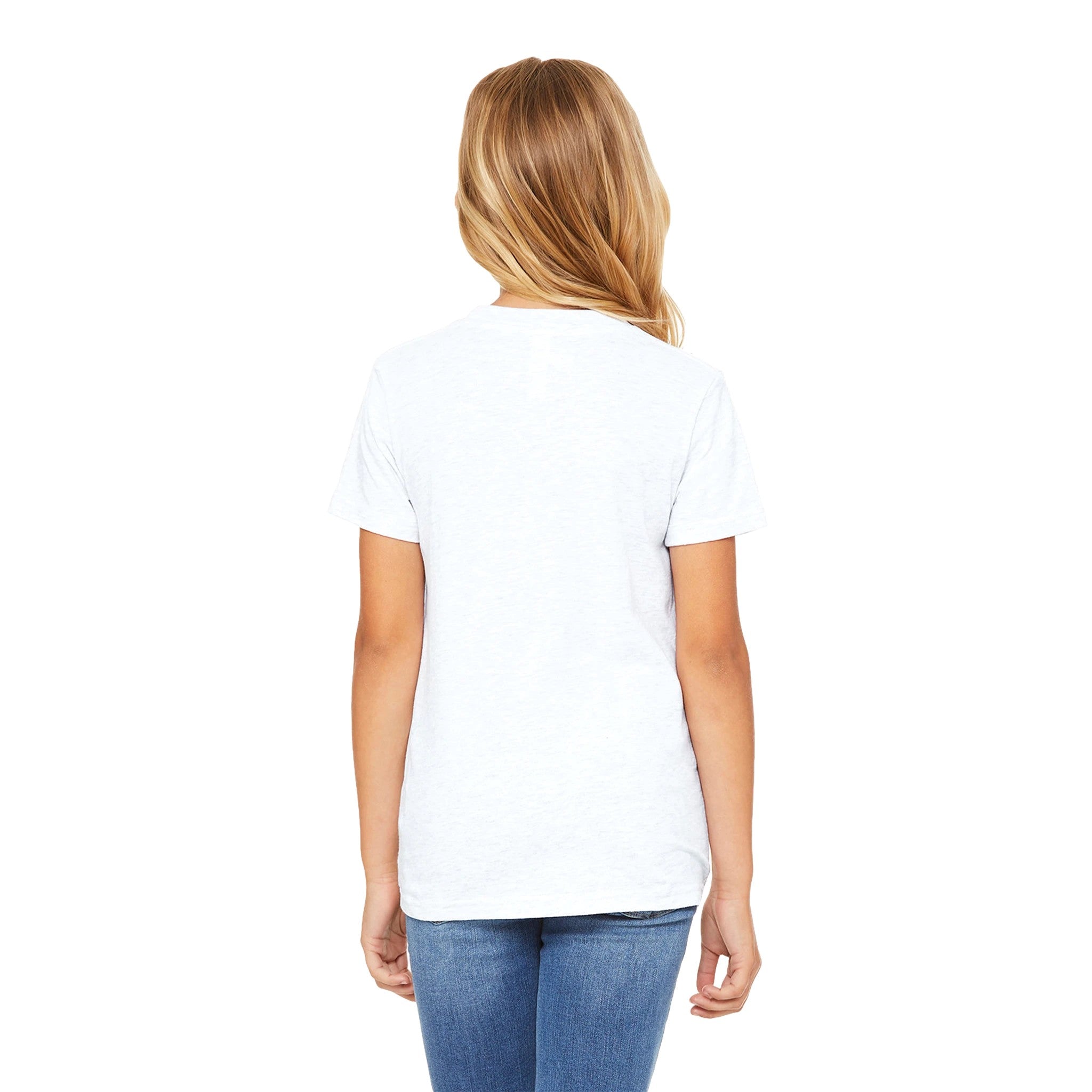 tee-shirt enfant unisexe blanc dessin original-dos